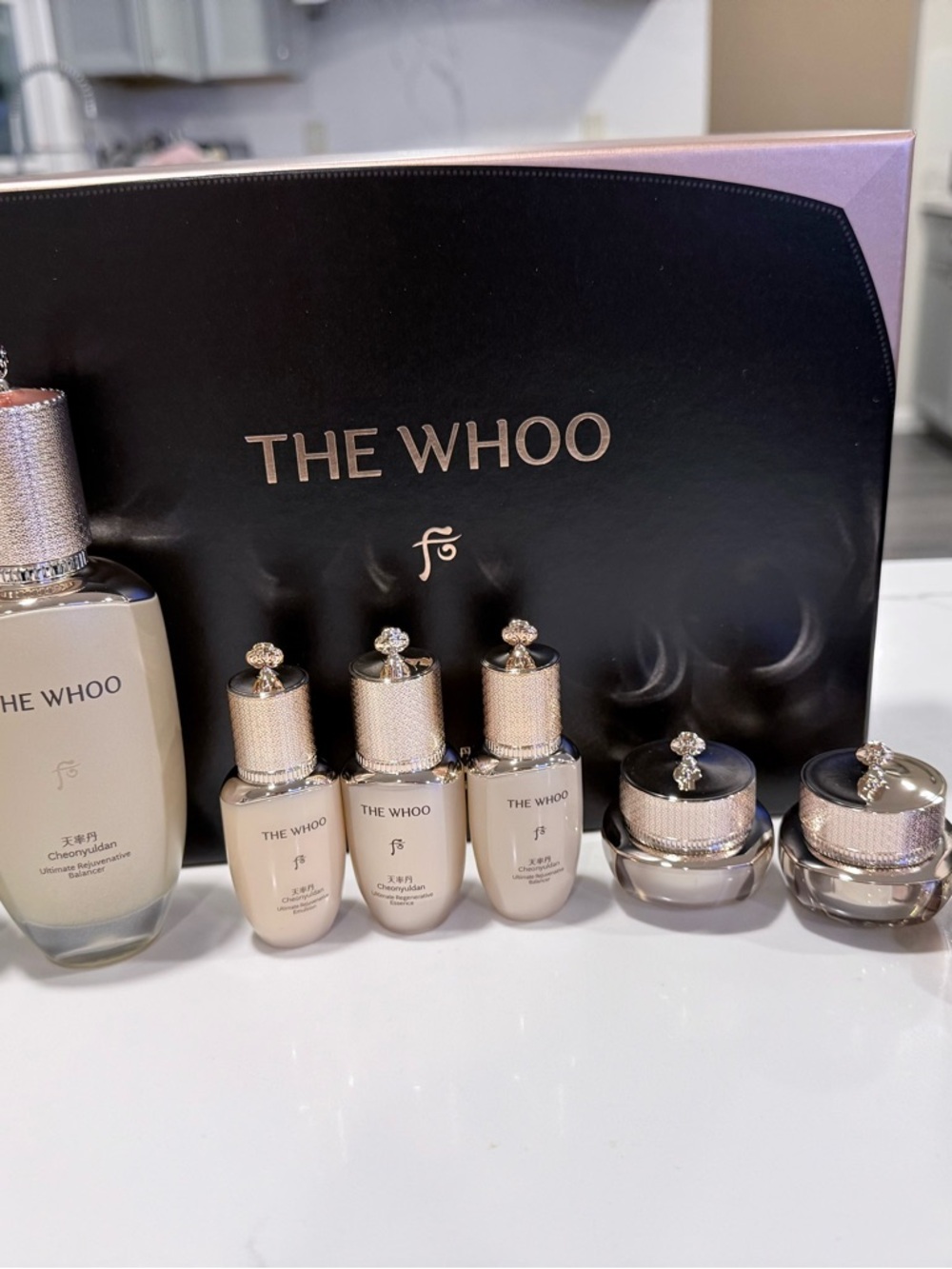 The History of Whoo Cheonyuldan 3pcs Set Ultimate Rejuvenative, Kbeauty, sample
